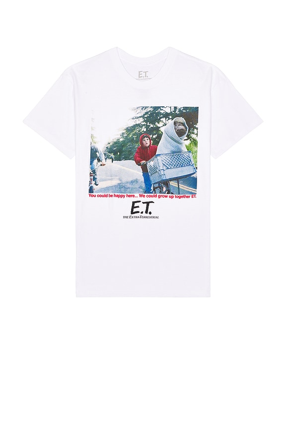 view 1 of 4 ET Tee in White