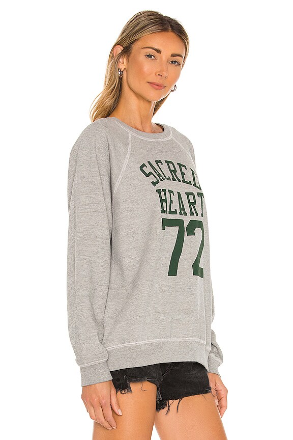 view 2 of 4 The Raglan Crewneck in Sacred Heart