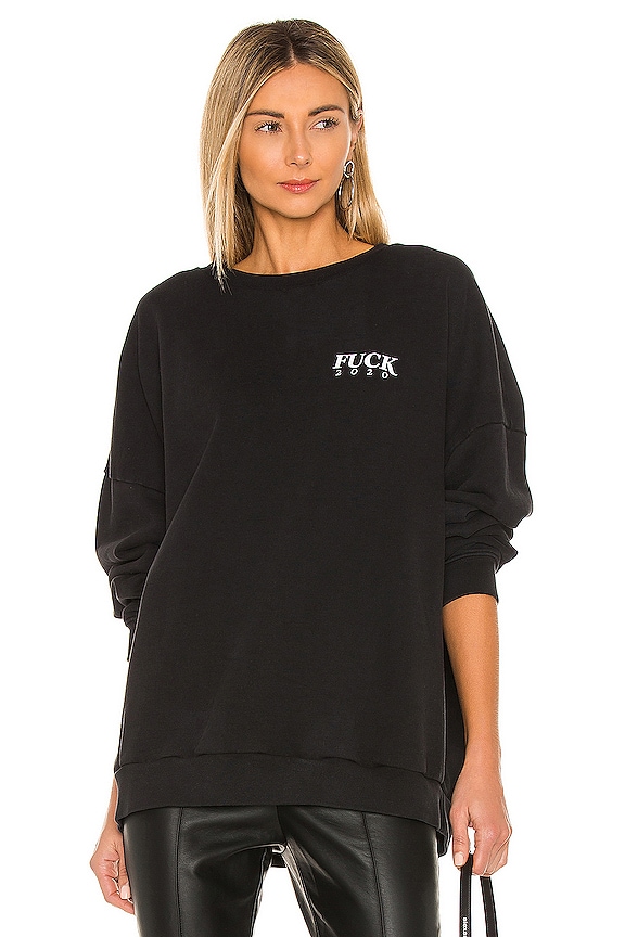 view 2 of 5 SUDADERA FUCK in Black