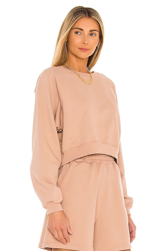 view 2 of 4 The Raglan Crewneck in Cocoa