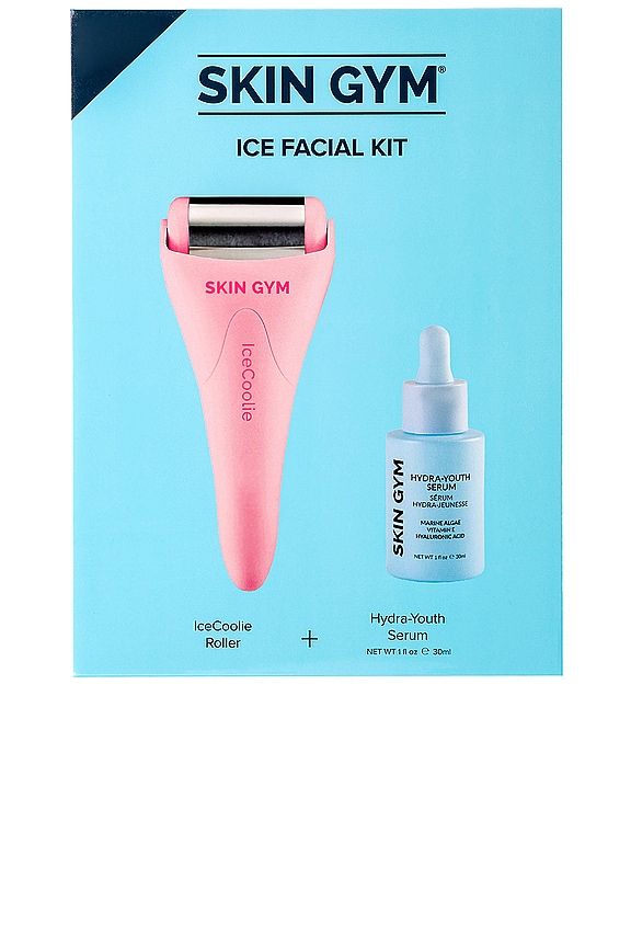 view 2 of 6 KIT FACIAL DE HIELO ICE FACIAL KIT: ICECOOLIE ROLLER AND HYDRA-YOUTH SERUM in 