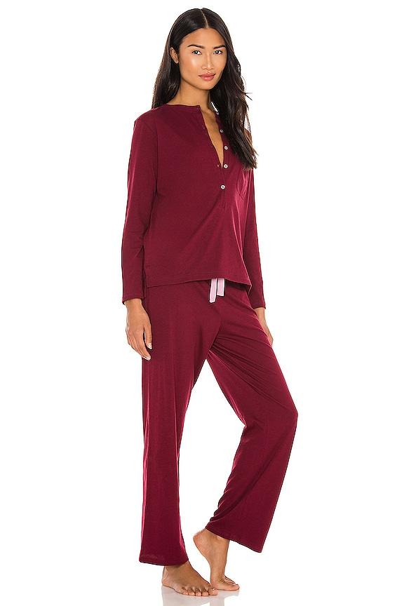 view 2 of 3 CONJUNTO PIJAMA CLEMENTINE in Barolo