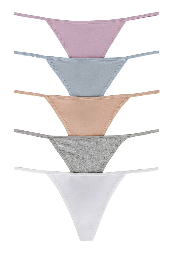 view 1 of 6 x REVOLVE Gisella G-string 5 Pack in Multi