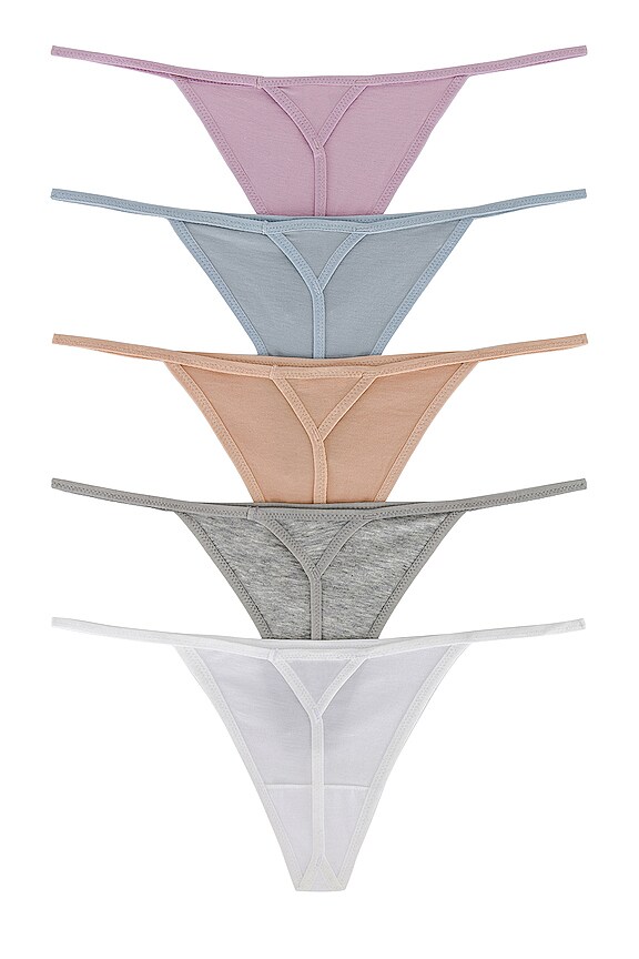 view 2 of 6 x REVOLVE Gisella G-string 5 Pack in Multi