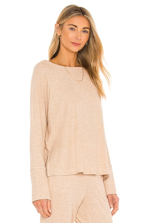 view 2 of 4 Noomi Pullover in Fawn Heather