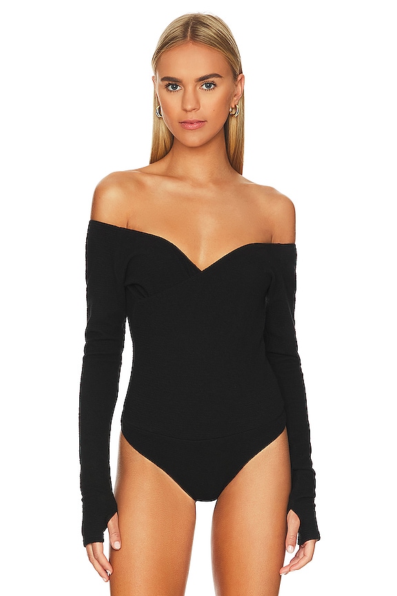 view 2 of 5 Shania Bodysuit in Black