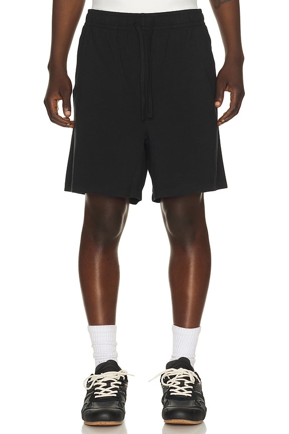 view 1 of 4 Jersey Lounge Relaxed Short in Obsidian