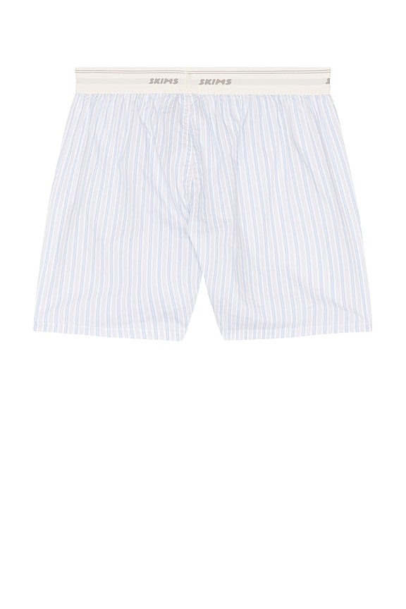 view 2 of 2 Logo Band Boxer in Platinum Double Stripe