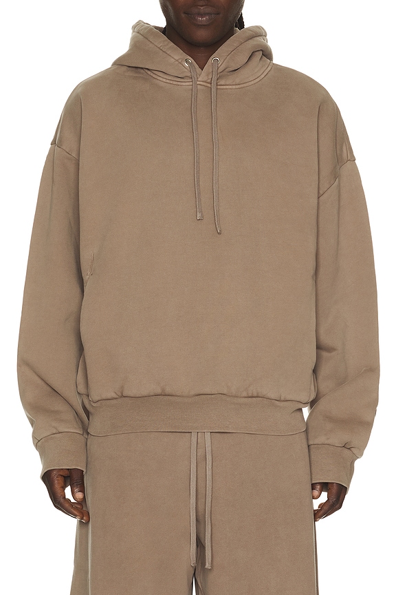 view 1 of 4 SWEAT À CAPUCHE in Truffle