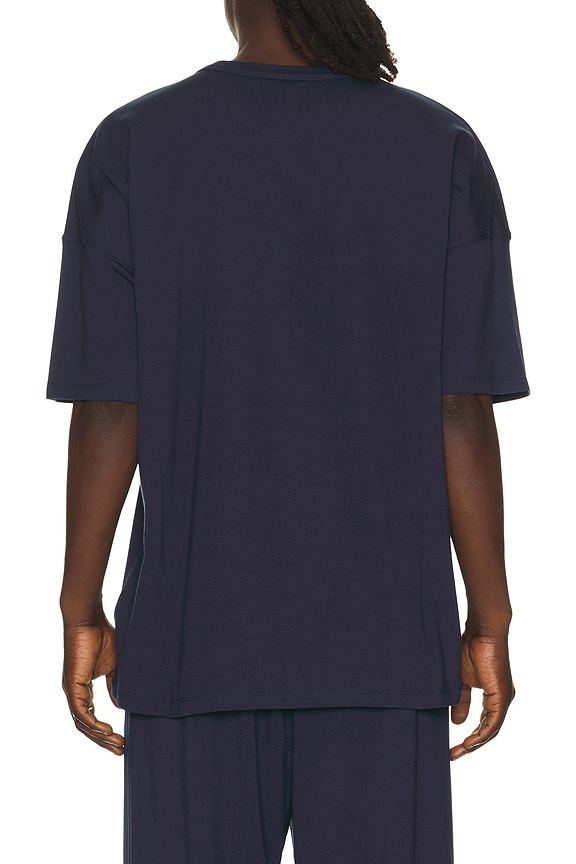 view 2 of 4 Jersey Lounge Relaxed T-Shirt in Navy