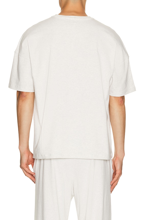 view 2 of 4 Jersey Lounge Relaxed T-Shirt in Chalk Heather