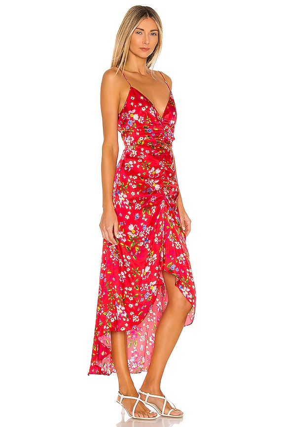 view 2 of 4 ROBE SOFIA in Red Floral