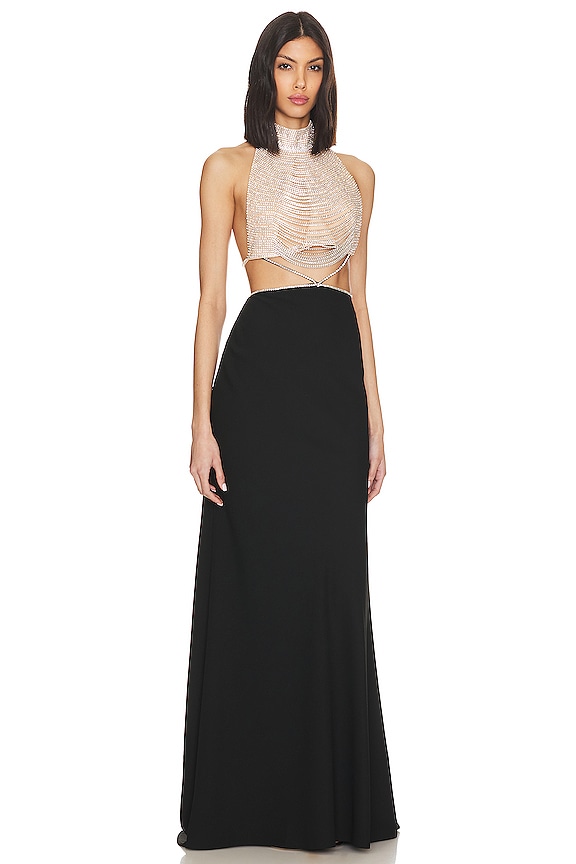 view 2 of 4 ROBE DE SOIRÉE ZARA in Black