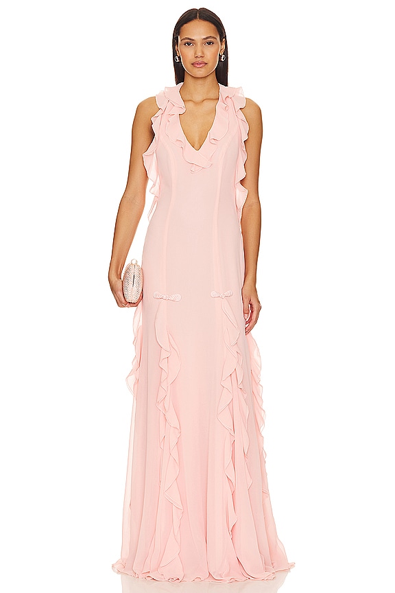 view 2 of 3 FIONA ガウン in Baby Pink