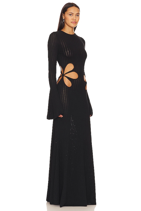 view 2 of 4 VESTIDO LARGO DESTINY in Black