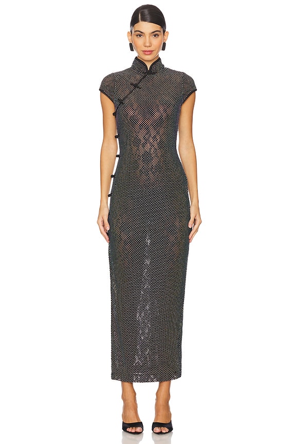 view 2 of 5 Charlotte Dress in Black Silver