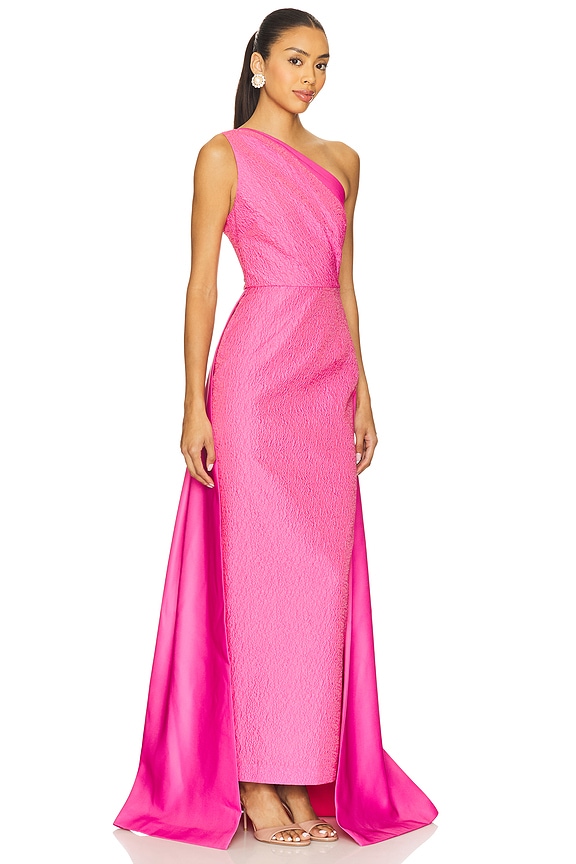 view 2 of 4 Joslin Gown in Fuchsia
