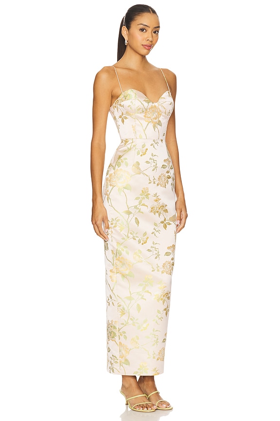 view 2 of 3 VESTIDO MARIELLE in Pale Pink Multi