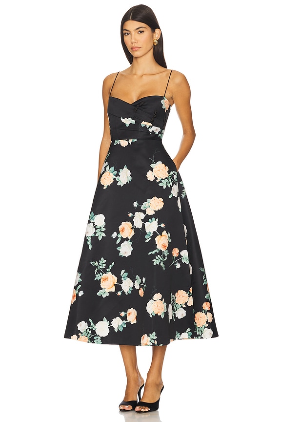 view 2 of 3 Bo Dress in Black Multi