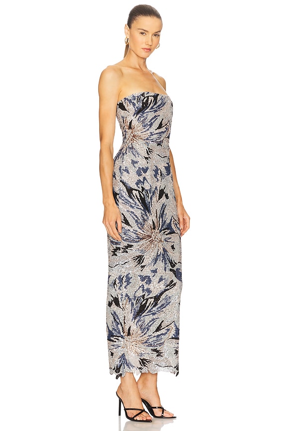 view 2 of 4 Meryl Dress in Blue Multi