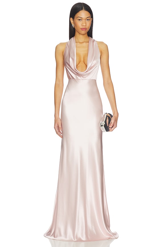 view 1 of 3 VESTIDO PEARL in Pink Cloud