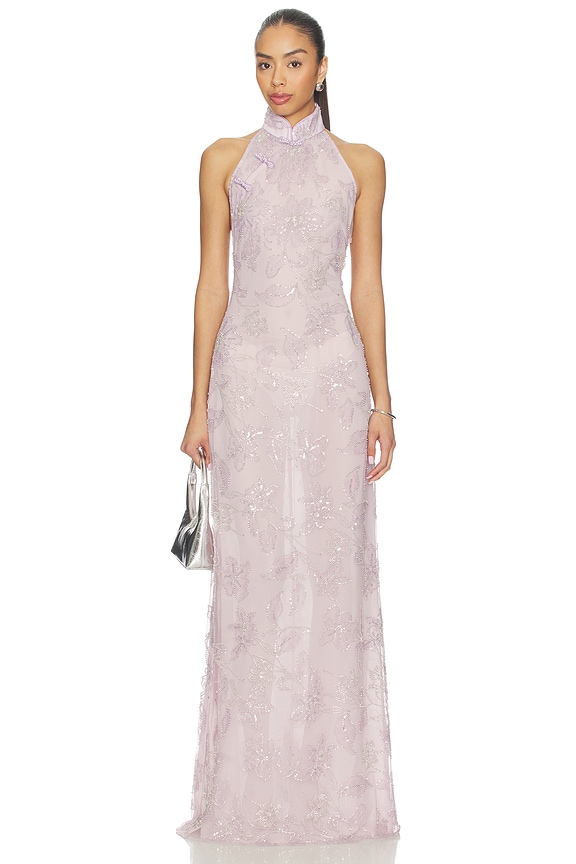 view 1 of 4 Grace Dress in Soft Lilac