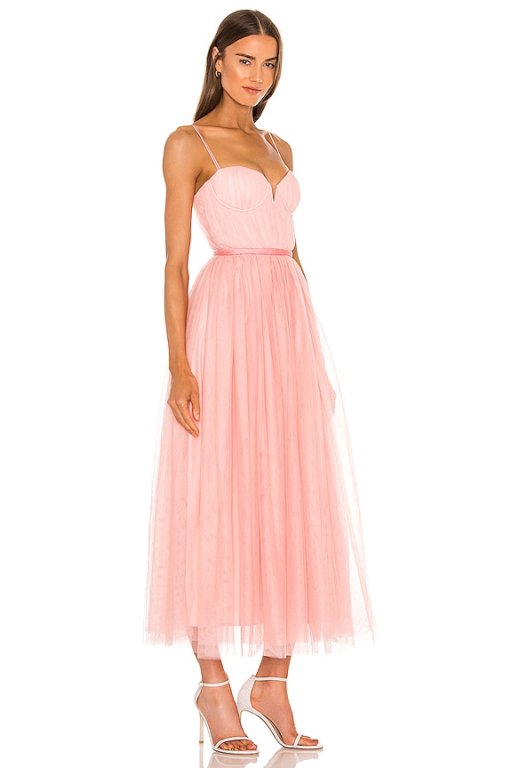 view 2 of 3 Selina Dress in Pink & Blush