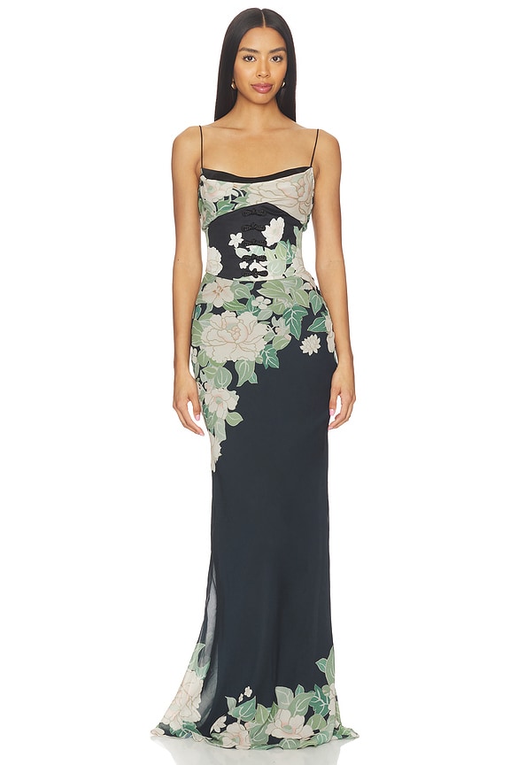 view 1 of 4 Esme Dress in Black Multi