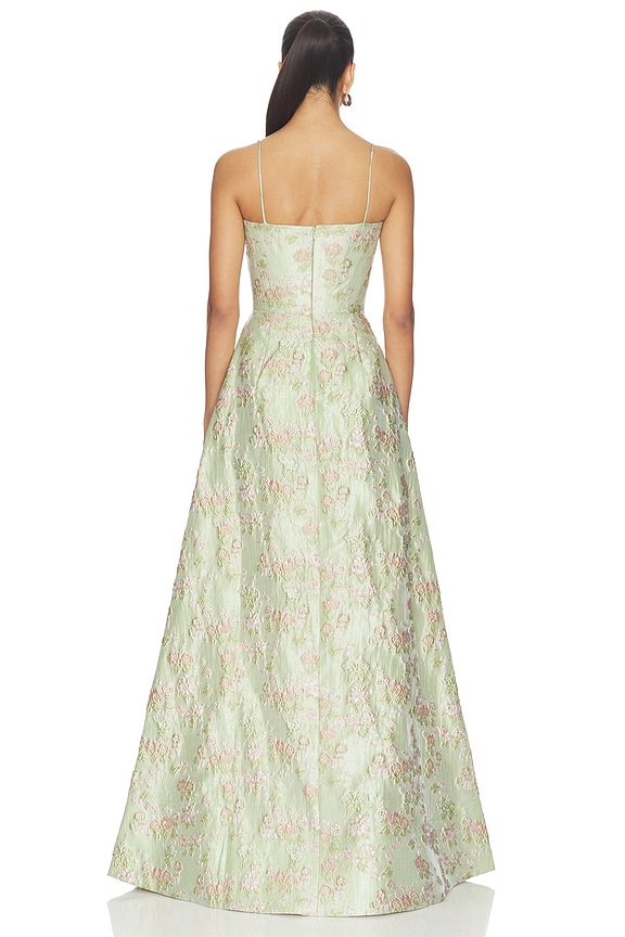 Andrea Brocade Gown