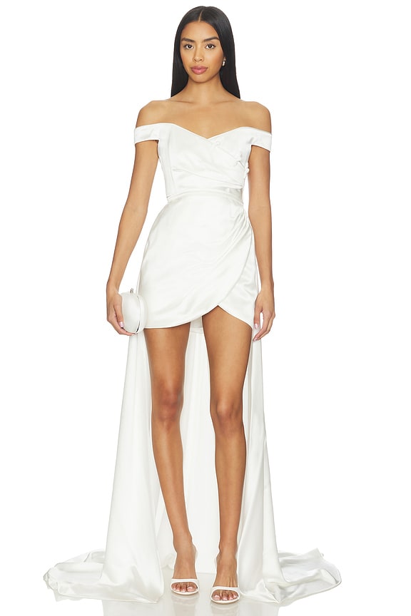 view 1 of 5 VESTIDO VITTORIA in Ivory