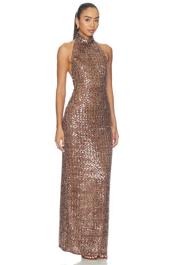 view 2 of 4 VESTIDO GRACIE in Mocha