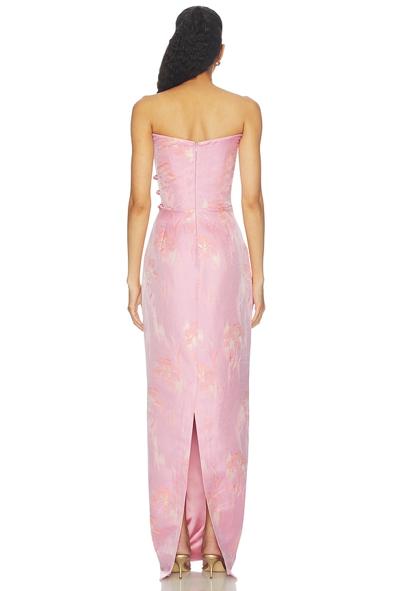 Savie Jacquard Gown