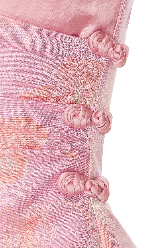 Savie Jacquard Gown