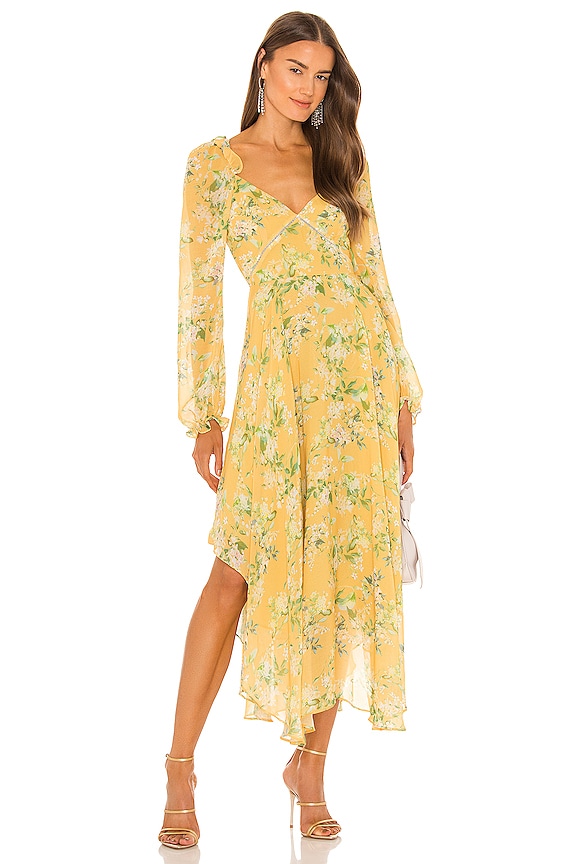 view 1 of 3 VESTIDO GEORGIA in Yellow
