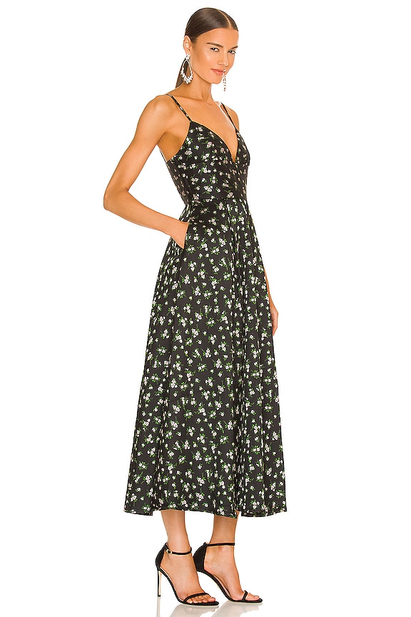 view 2 of 3 Ada Midi Dress in Black Multi