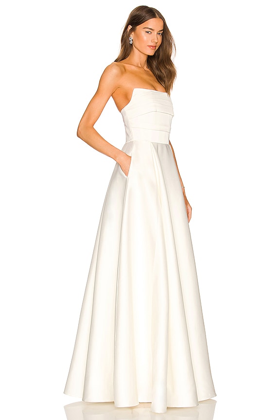 view 2 of 3 HEIDI ガウン in White