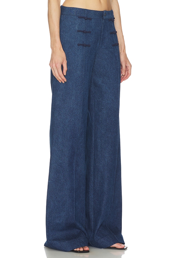 view 2 of 6 PANTALON MASON in Dark Denim