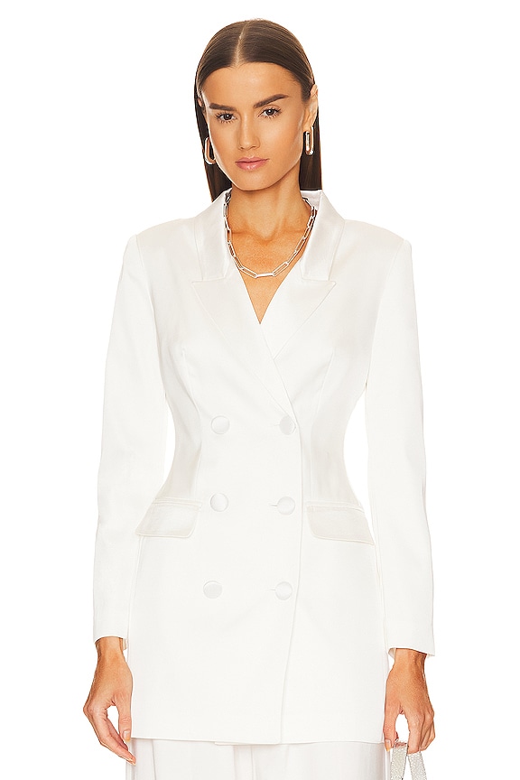 view 2 of 5 Alexis Blazer in White