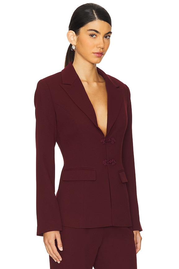 view 2 of 4 Toni Blazer in Bordeaux