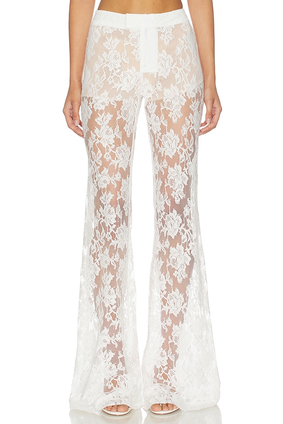 view 1 of 6 PANTALON SAPHINA in White