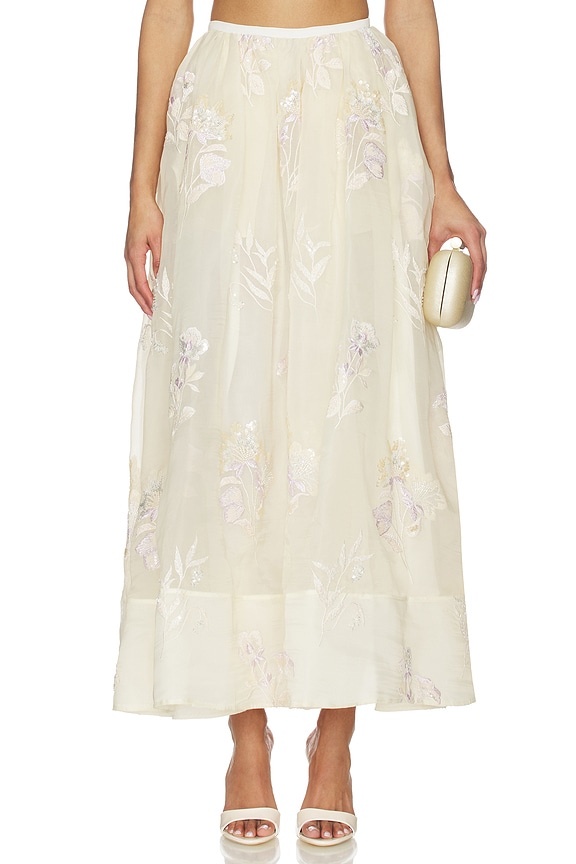 view 1 of 6 Valentina Skirt in Buttercream