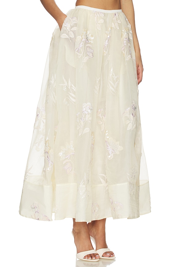 view 2 of 6 Valentina Skirt in Buttercream