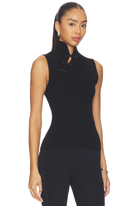 view 2 of 5 Yara Knit Top in Black