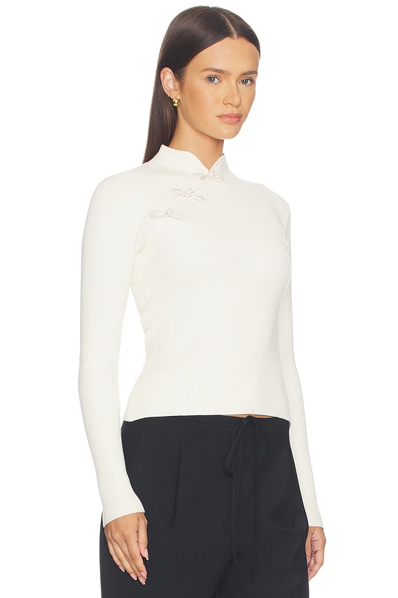 view 2 of 5 Petar Knit Top in Off White