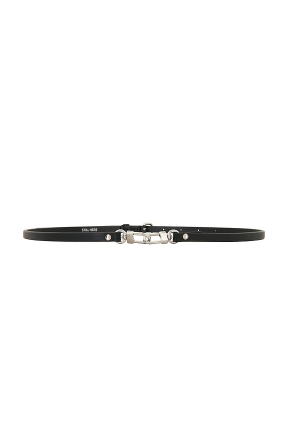 view 2 of 3 CINTURÓN SLIM in Black