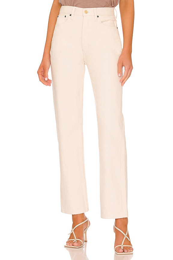 view 2 of 4 Teak Childhood High Rise Straight in Bone