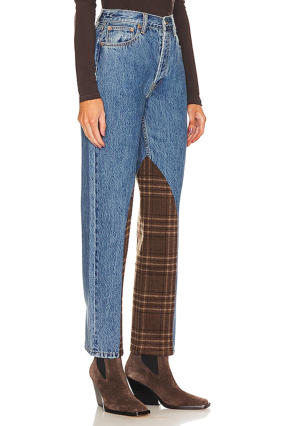 view 2 of 4 Walnut Childhood Straight in Classic Blue