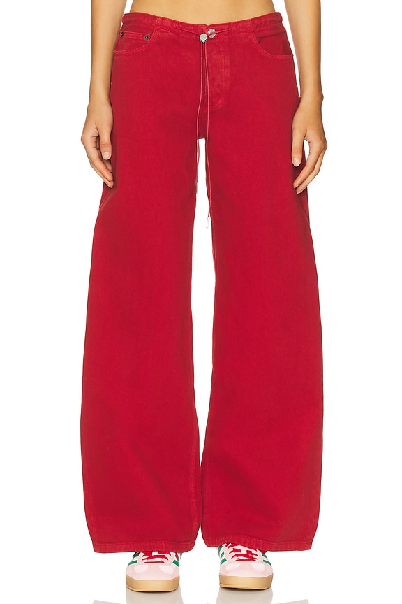 view 1 of 6 Cool Wide Leg Jeans in Brick