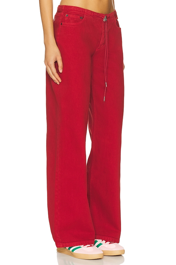 view 2 of 6 Cool Wide Leg Jeans in Brick