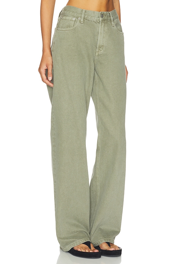 view 2 of 6 PIERNA ANCHA EVERYDAY in Army Green